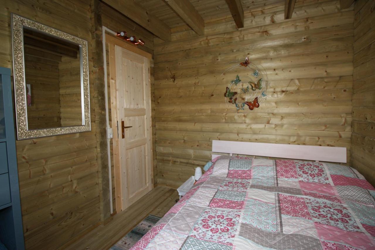 Villa Emilia - Gemuetliches Kinderfreundliches Blockhaus Mit Umzaeuntem Garten Sint Annaland Bagian luar foto