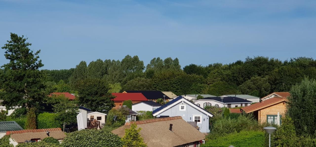 Villa Emilia - Gemuetliches Kinderfreundliches Blockhaus Mit Umzaeuntem Garten Sint Annaland Bagian luar foto